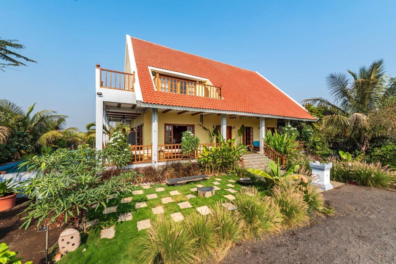 Saffronstays Happy Fields, Pune - Luxury Farmstay With Farm To Table Food Exterior foto